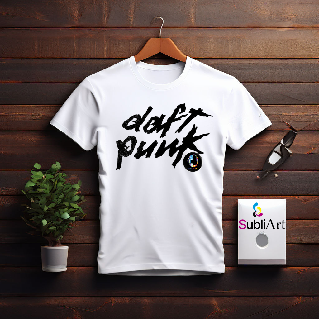 Remera sublimada Daft Punk